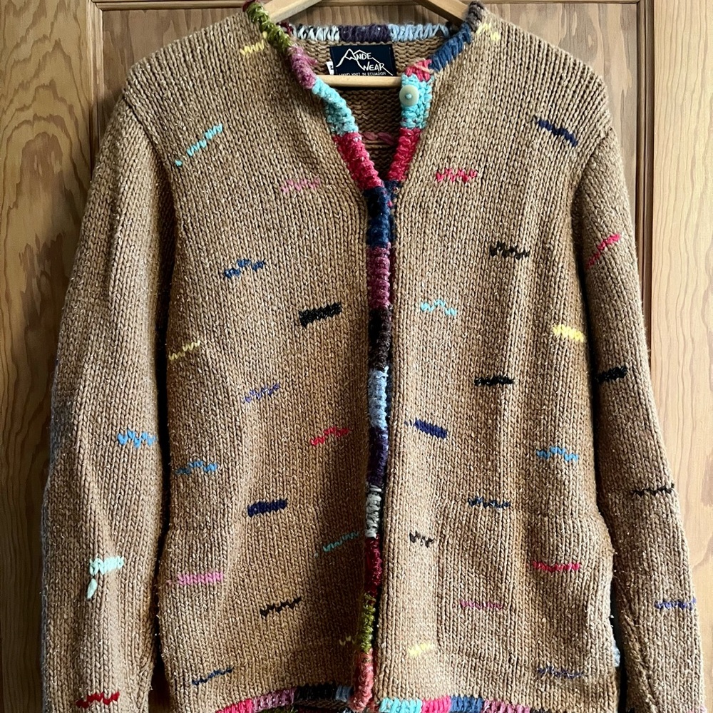 Colorful Knit Sweater